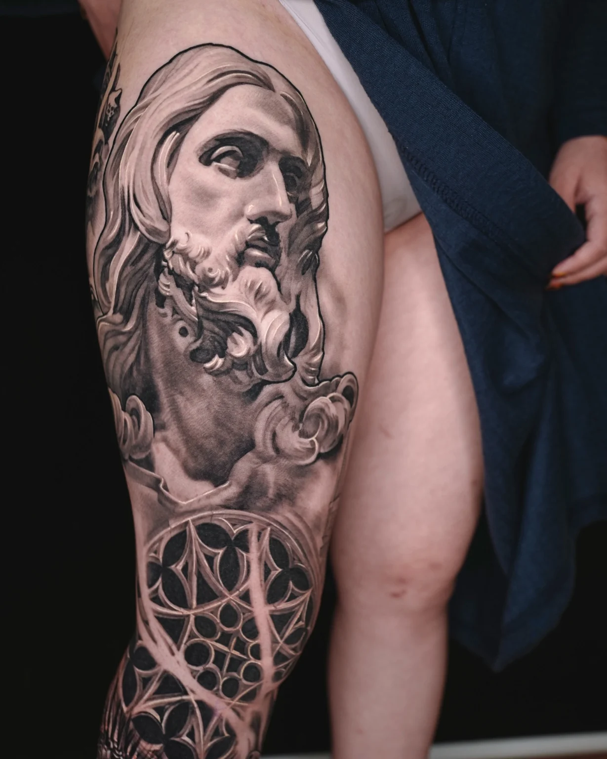 Black and Grey realism tattoo by SSAB in Seoul