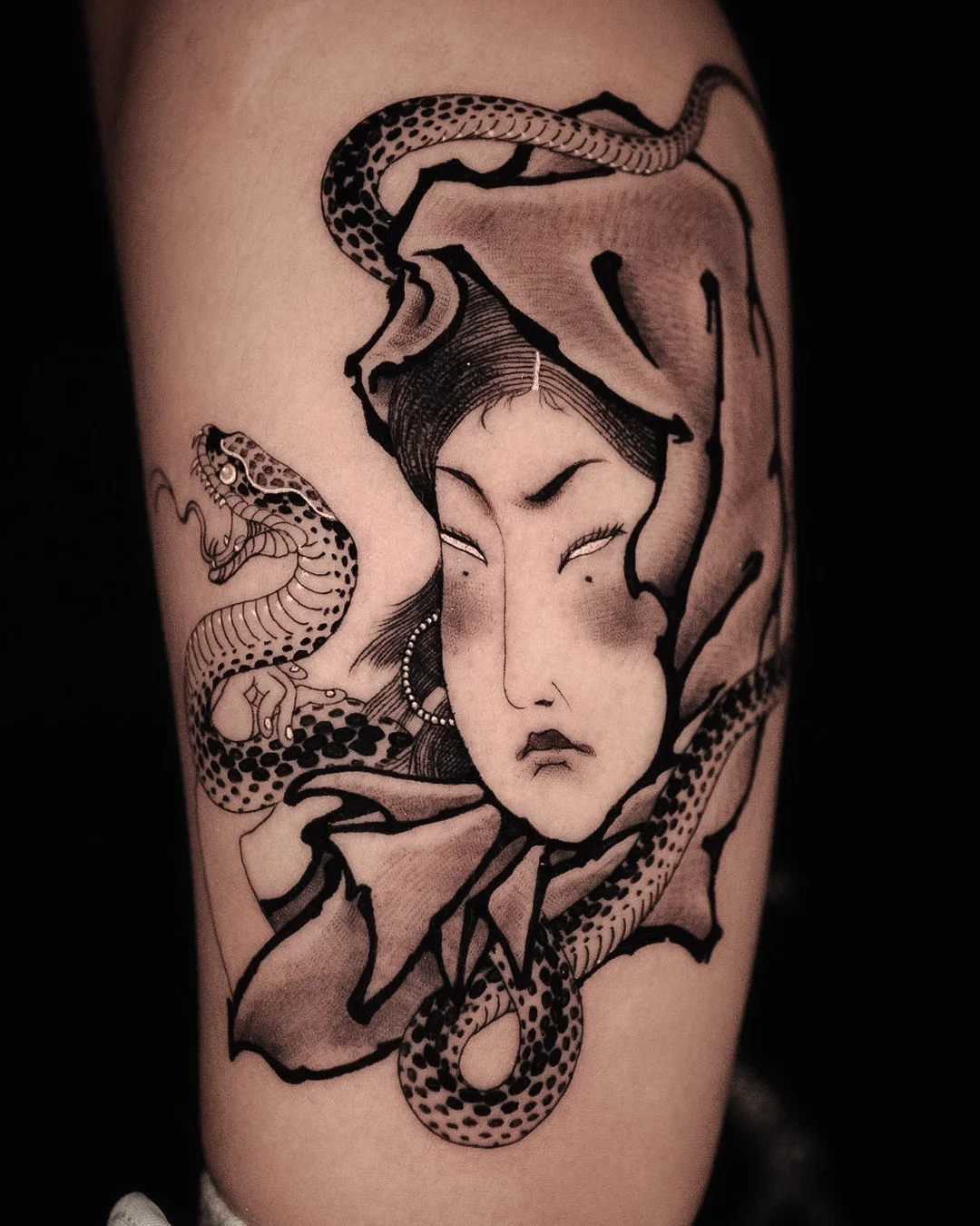 Large-scale Japanese Irezumi tattoo by SSAB in Seoul