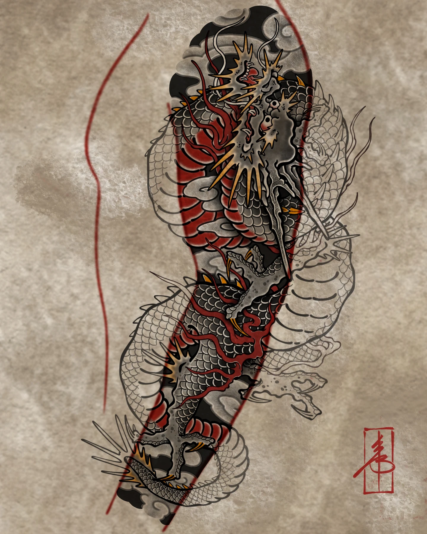 Dragon leg study — design study by SSAB