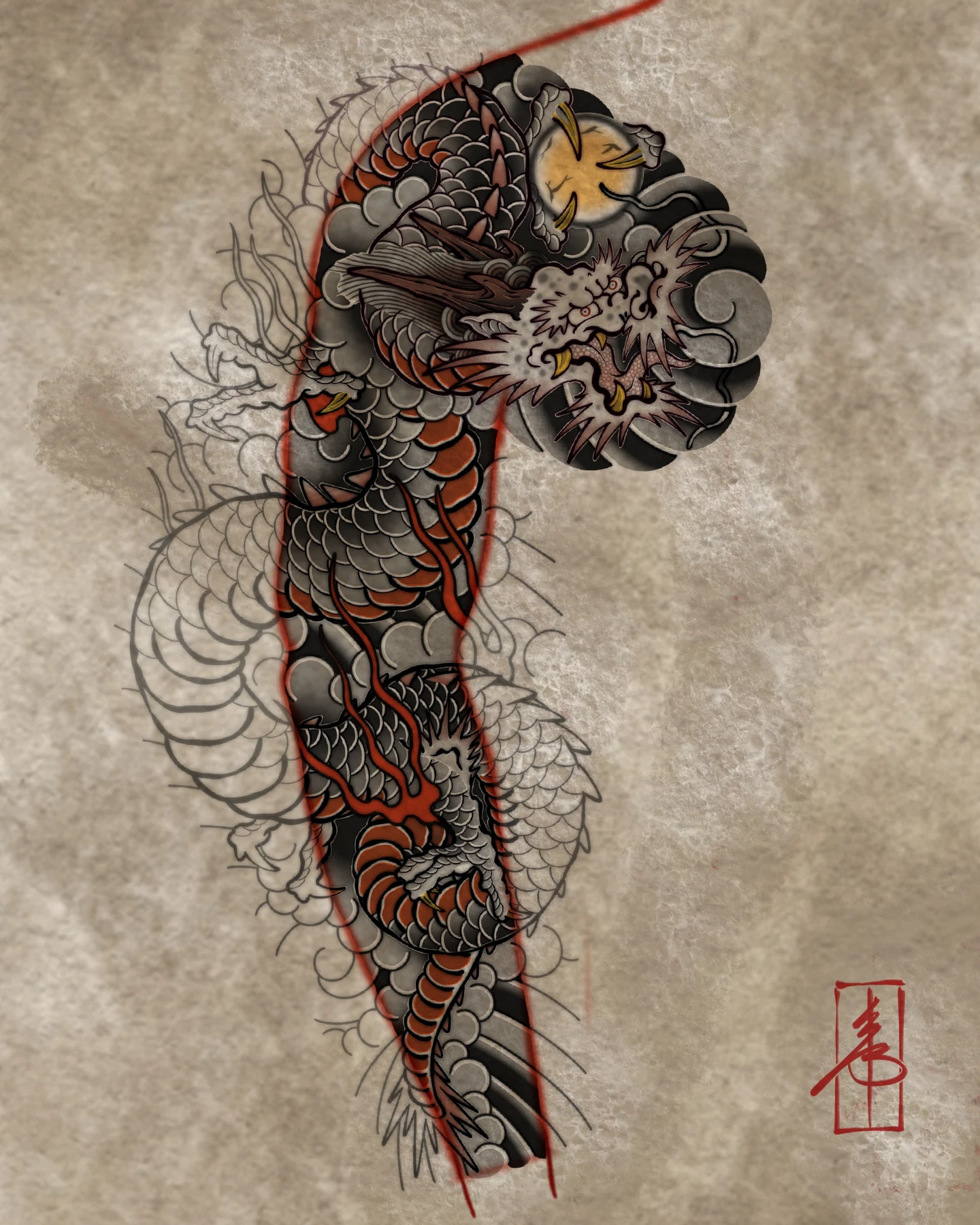 Dragon shoulder study — design study by SSAB
